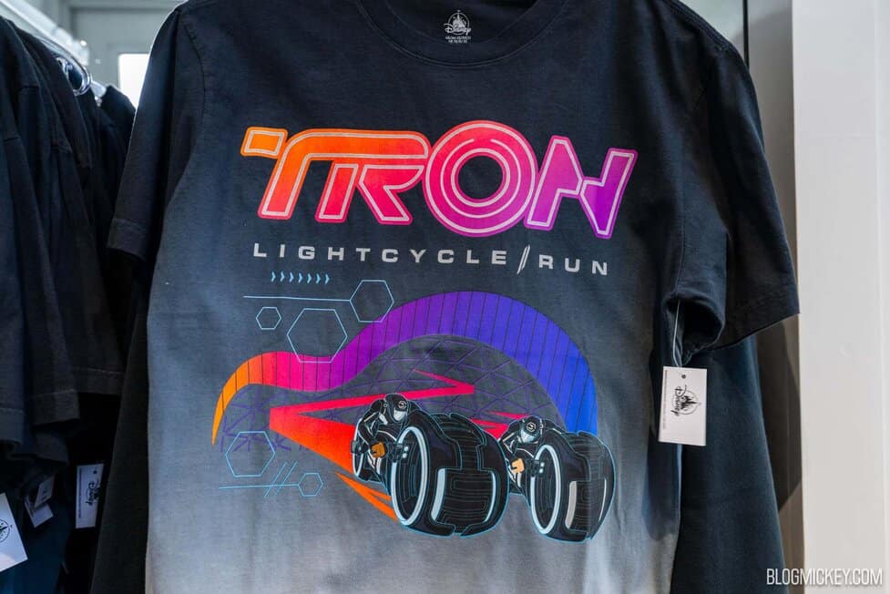 New TRON Lightcycle Run Merchandise Now Available at Magic Kingdom